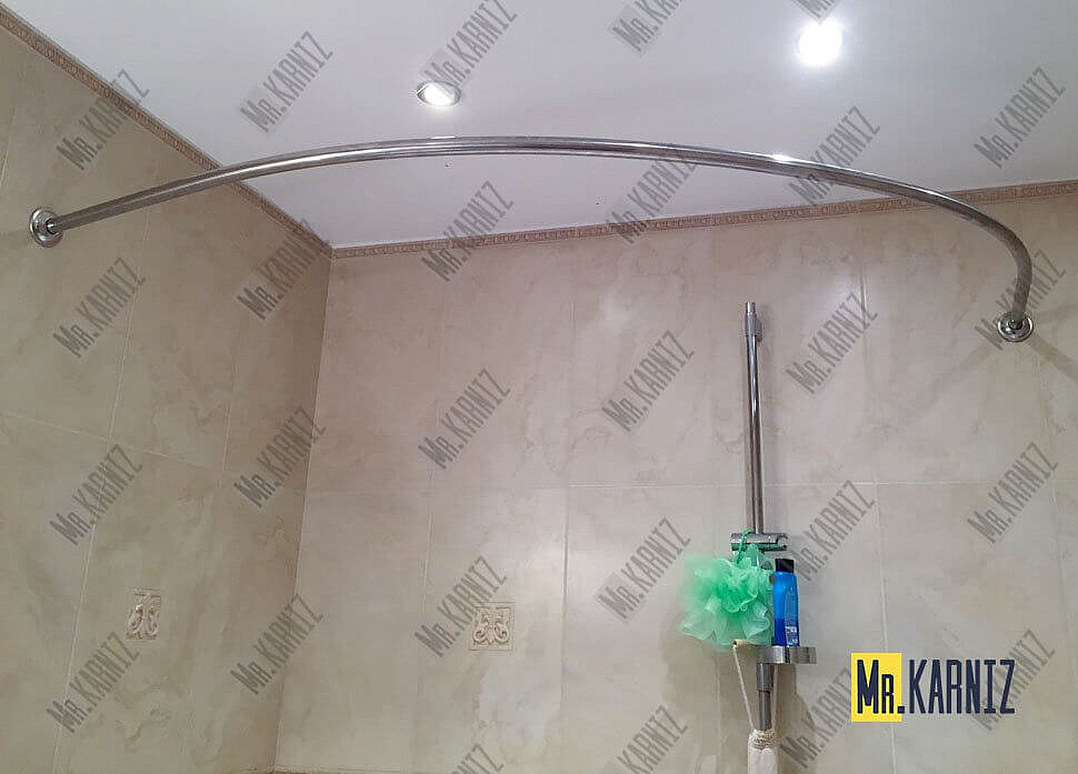 Карниз для ванны 1 MarKa Love 185х135 Усиленный 20 мм MrKARNIZ фото 6