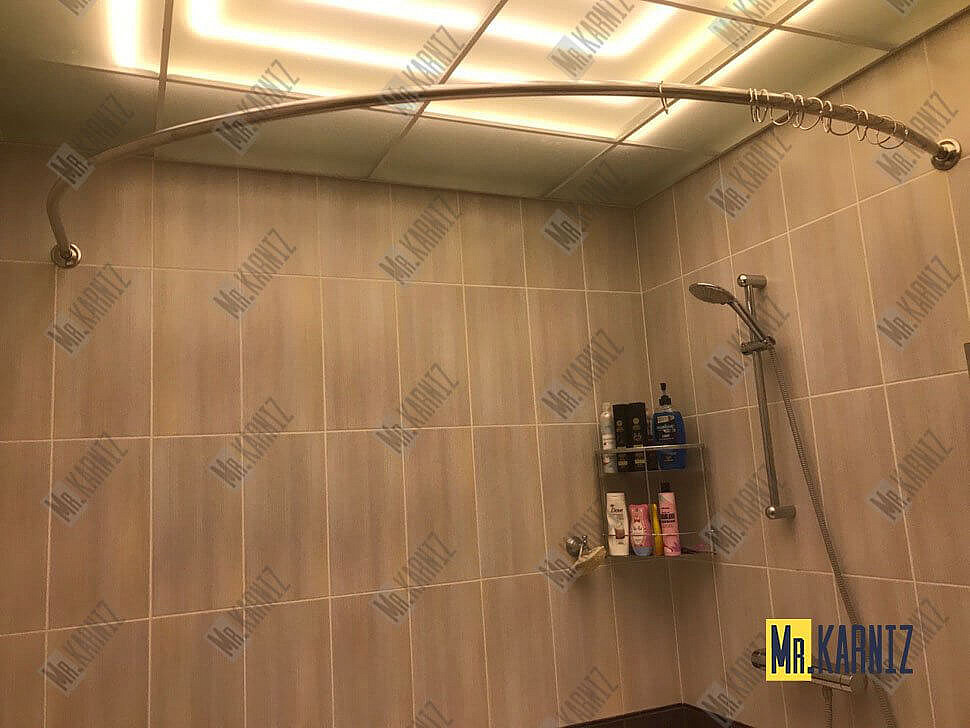 Карниз для ванны 1 MarKa Love 185х135 Усиленный 20 мм MrKARNIZ фото 7
