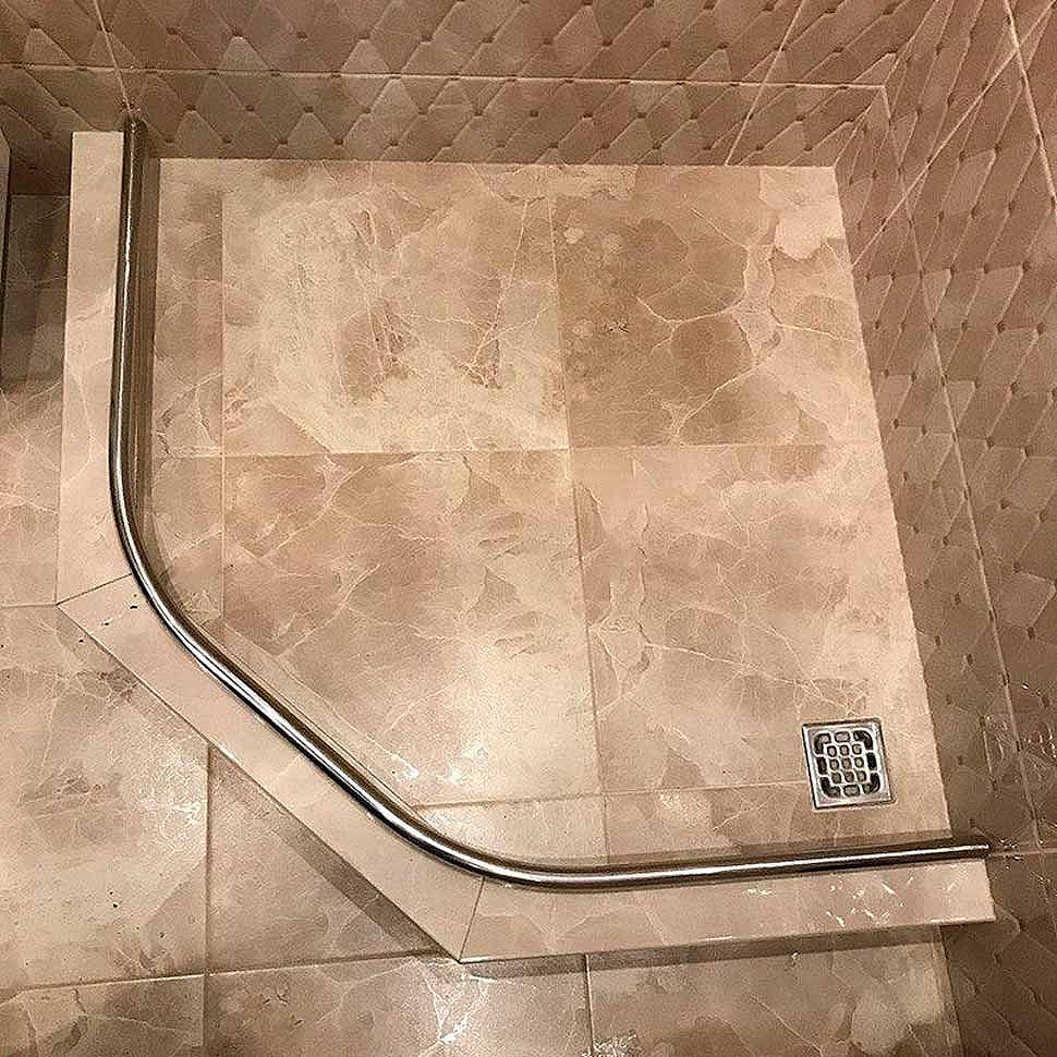 Карниз для ванны Vagnerplast Cavallo 140х140 Усиленный 20 мм MrKARNIZ фото 8