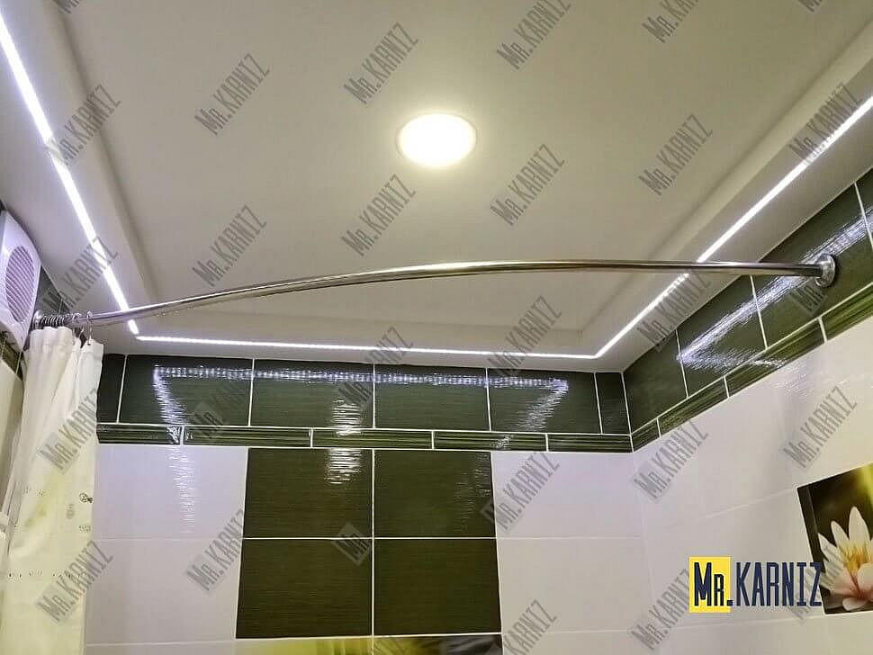Карниз для ванны 1 MarKa Gracia Передний борт 150х94 Усиленный 20 мм MrKARNIZ фото 6